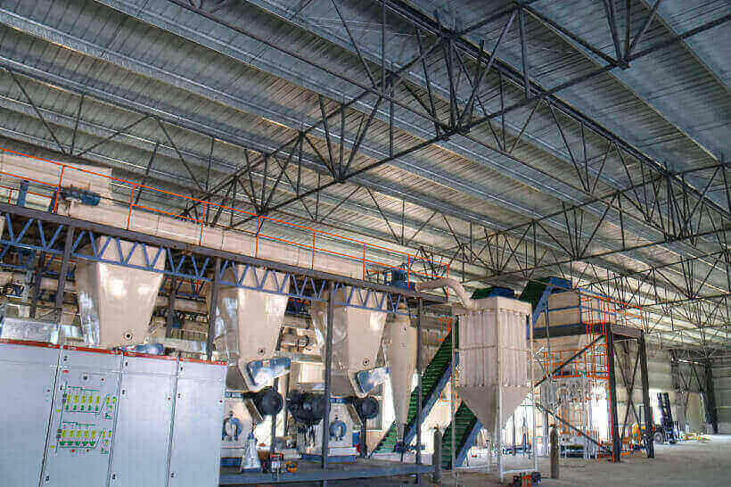 30TPH AUTOMATIC PELLET FEED LINE - Xinxiang Hexie Machinery Co., Ltd
